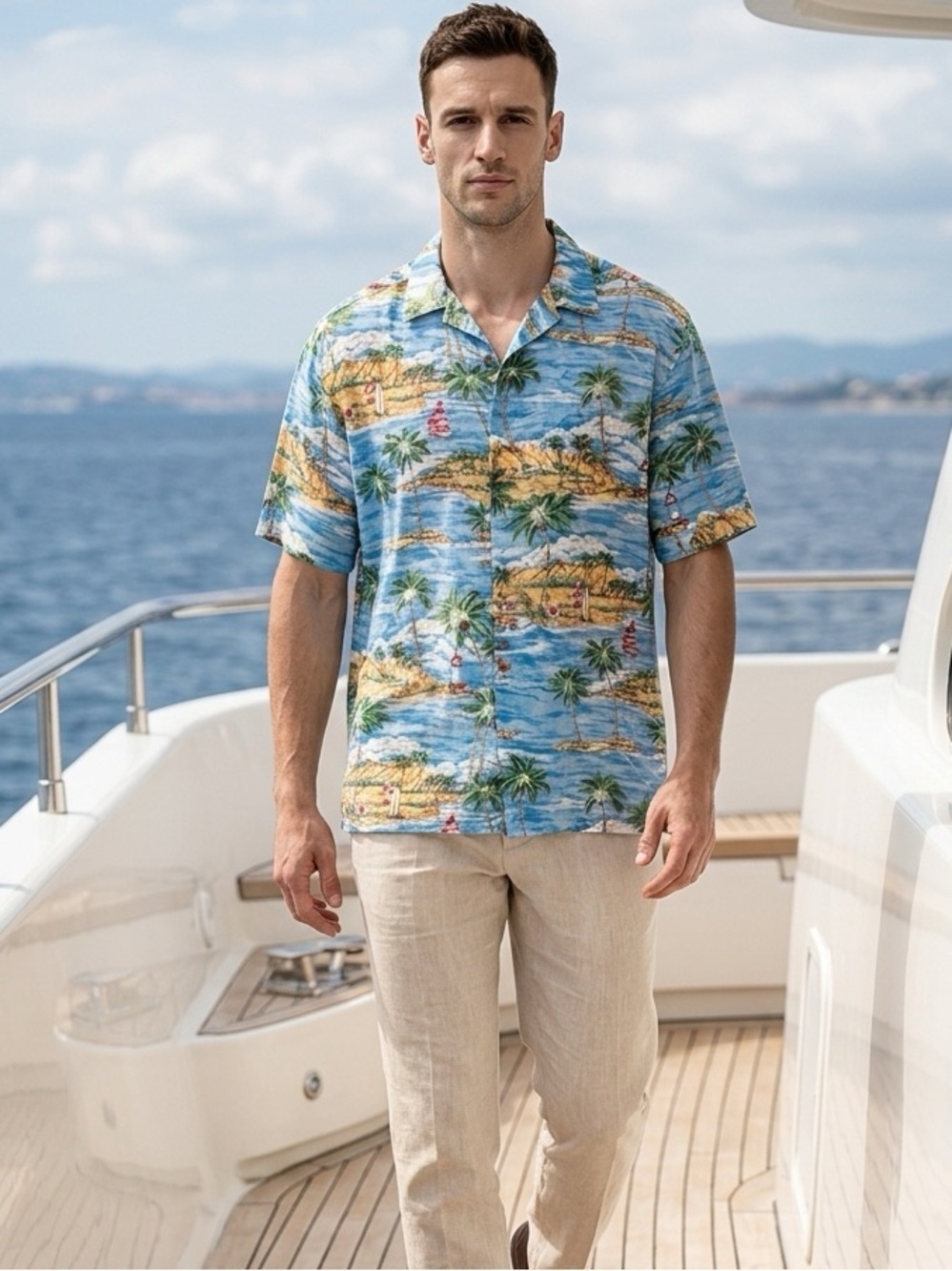 NWT - Rayon Pronto Uomo Men’s Shirt - Size XL